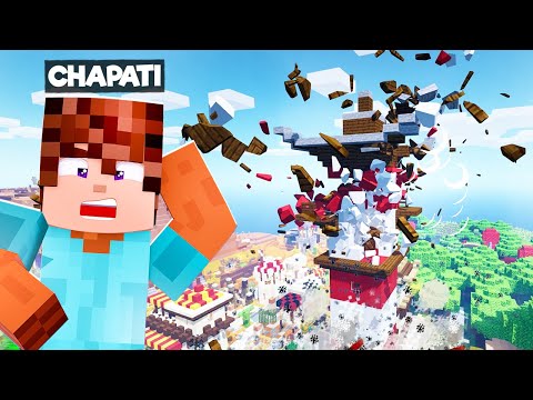 DESTROYING OUR CITY WITH REAL LIFE PHYSICS | MINECRAFT