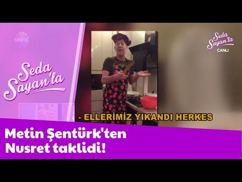 Metin Şentürk'ten Nusret taklidi!