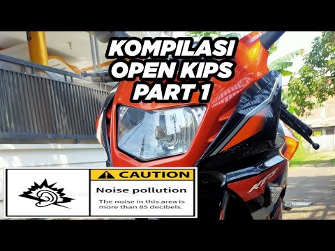 PURE SOUND NINJA 150 RR OPEN KIPS PART 1|  JAMBAKAN SETAN ! JENGAT !
