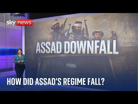 How did the Assad regime fall to rebel forces in Syria?