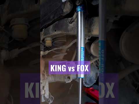 @KingOffRoadShocks vs @FOXFACTORY 2.0s. Disappointed. #ridefox #foxshocks #kingshocks #offroad