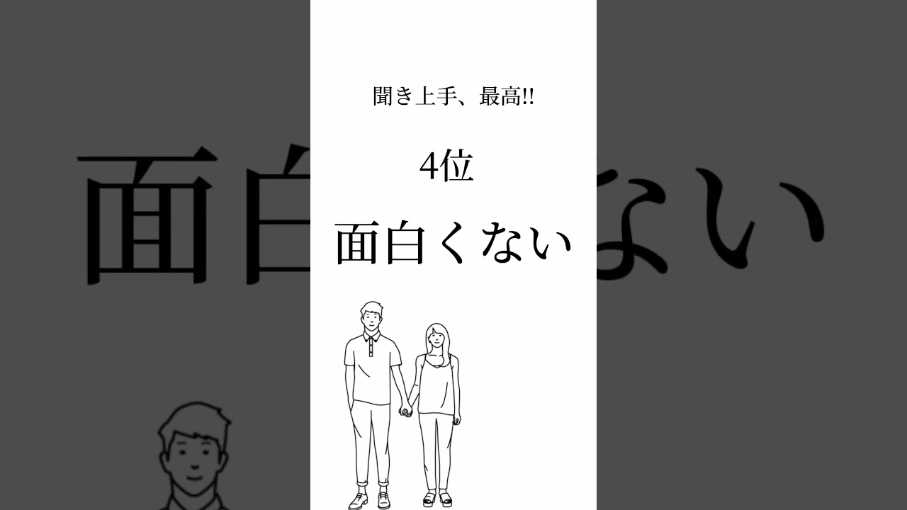 実は、モテる男子の欠点❤          #モテる #心理学 #恋愛