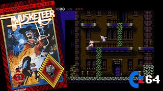 New C64 Game - Musketeer  (Psytronik - 2025) - PAL 50fps