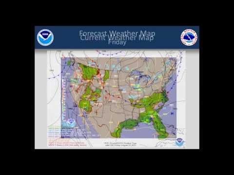 Afternoon Hazardous Weather Briefing for Thursday, August 22nd, 2013.