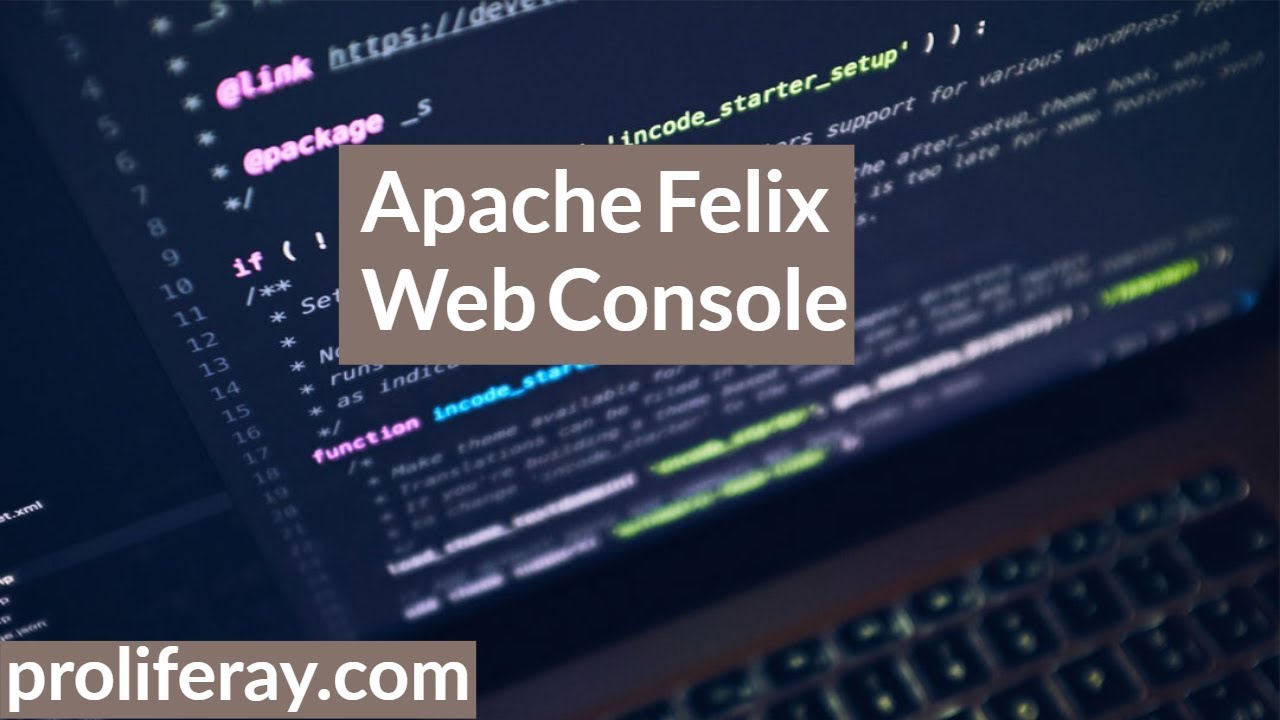 Apache Felix Web Console