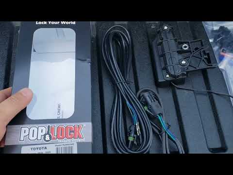 Pop & Lock Toyota Tacoma tailgate remote lock/unlock installation