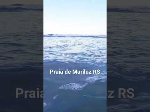 PRAIA DE MARILUZ pertence á praia de Imbé, litoral norte do RS #tendeuecoisarada
