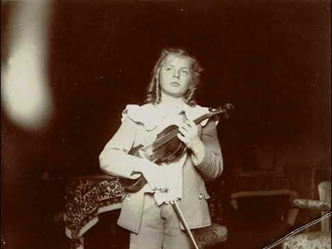 Florizel von Reuter (1890-1985) performs Paganini Caprice No.13