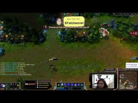 Dignitas Imaqtpie Ashe vs Caitlyn [Diamond 1 Ranked solo queue AD]
