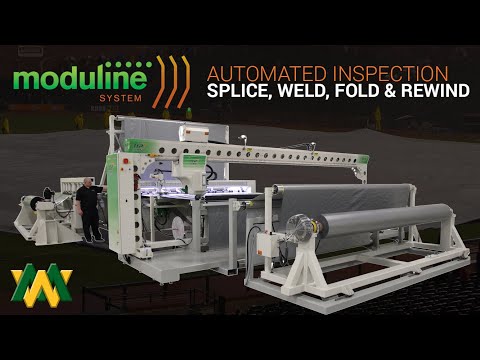 Automated Cover, Liner & Tarp Inspection System with Hot Air Edge Welding