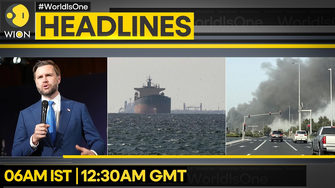 US-Iran War: US Hits Iran After Cargo Ship Attack |Iran Guards: Targeted US Sites in Gulf |Headlines