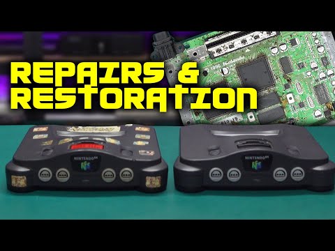 Nintendo 64 repairs and restoration - when eBay junk turns nasty 🤮
