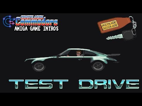 Amiga Game Intro: Test Drive (Accolade,1987)