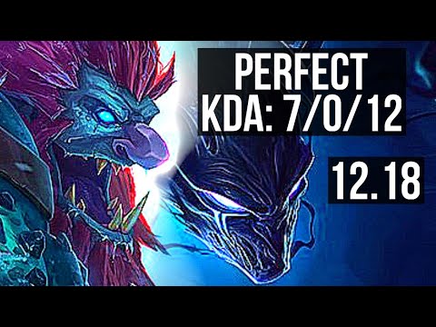TRUNDLE vs NOCTURNE (JNG) | 7/0/12, Godlike | EUW Master | 12.18