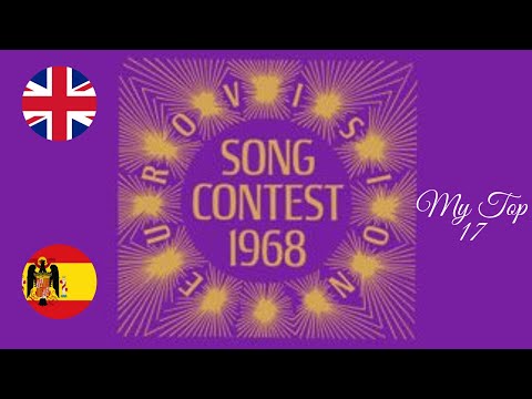 Eurovision Song Contest 1968 - My Top 17 (with comments)