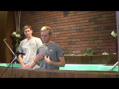 2019 0804 Baptism testimony Dathan Corbett Jr