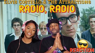 First time ever hearing Elvis Costello &amp; The Attractions &quot;Radio, Radio&quot; Reaction| Asia and BJ