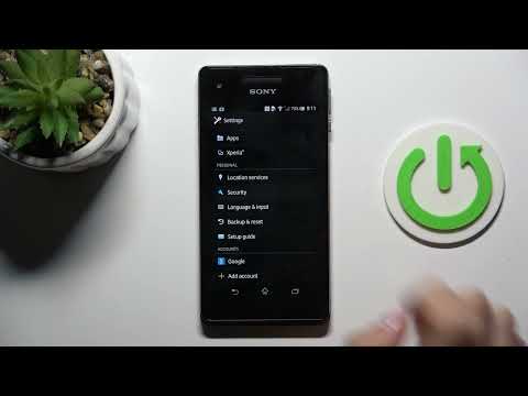 How to Allow Unknown Sources on Sony Xperia V