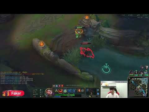 FAKER Qiyana vs Renekton Mid - Faker Stream