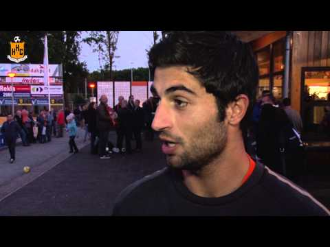 Reactie Sargon Gouriye op HHC Hardenberg - Rijnsburgse Boys