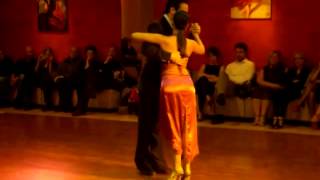 Casa de Tango: John Erban y Clarissa Sánchez bailan Bahia Blanca en Pordenone, Italia Oct 2011