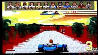 Power Drift on Commodore Amiga. Gameplay & Commentary