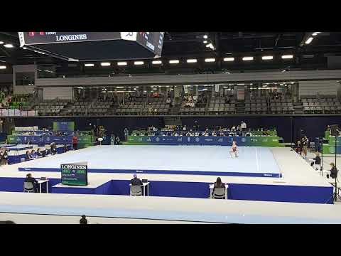 Elena Gerasimova (RUS) FX - TF/AA - Junior World Championships 2019