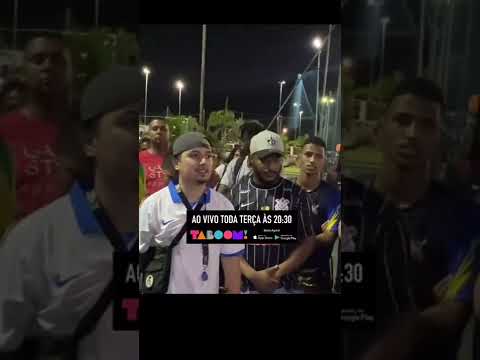 ( TU É MUITO FEIO! Kkk ) MOITA TRETA x PERIGO (RJ) | RIMAS DA RESENHA #shorts