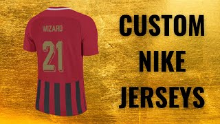 How To Make Custom Nike By You Football Shirts