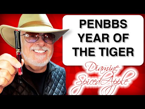 Penbbs 2022 Year of the Tiger 546 Fountain Pen Unboxing and Review