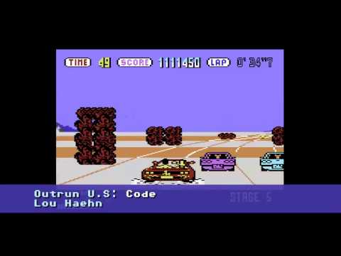 Outrun (U.S Edition) (C64) - A Playguide and Review - by Lemon64.com