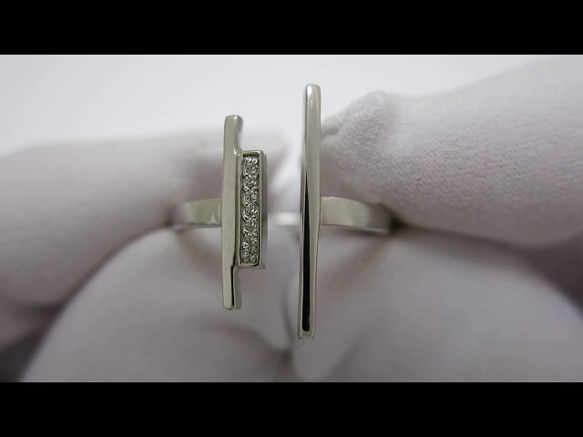 Серебряное кольцо кжх104 Відео огляд