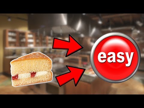 How to make a victoria sponge cake *EASY*