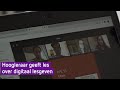 Zijn digitale colleges de toekomst? Als het aan Liv en Jeroen ligt wel