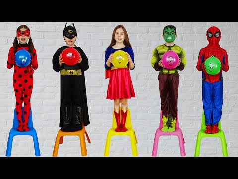 Five Little Babies Jumping on the Bed | Kids Song with Nick and Poli