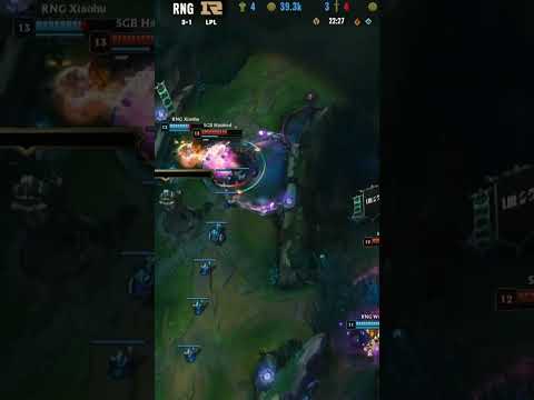 RNG Xiaohu Viktor SoloKill SGB Hasmed Gwen - RNG vs SGB 2022 Mid-Season Invitational MSI #shorts