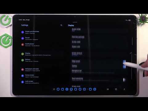SAMSUNG Galaxy Tab S10 FE 5G – Bildschirm-Timeout einstellen