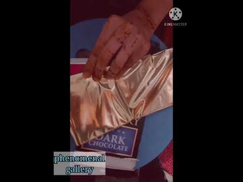 unwrapping!! *Luxury dark chocolate with 75% cocoa* 🍫🤤🍫||phenomenal gallery #chocolatelover #shorts