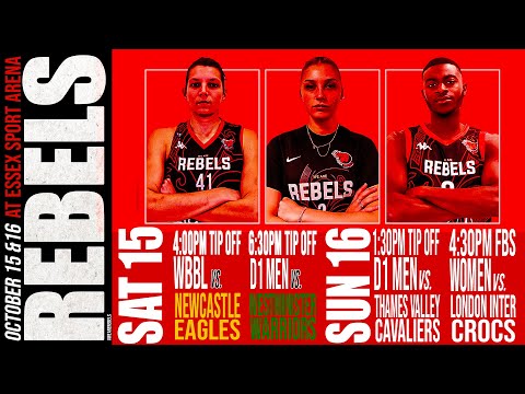 Essex Rebels D1 Men v Thames Valley Cavaliers (16.10.22)