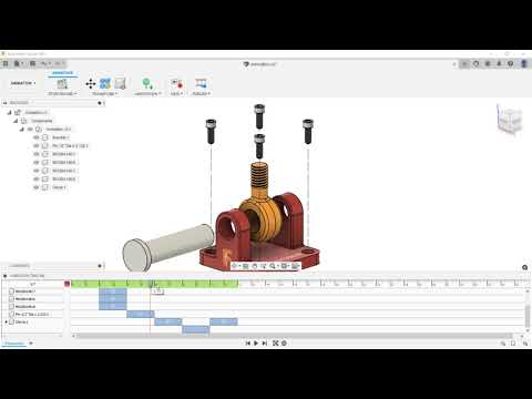 Autodesk Fusion | Module 9: Creating an animation for assembly instructions