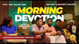 Download lagu MORNING DEVOTION WITH APOSTLE EMMANUEL IREN | GENESIS 13 COMMENTARY | 18TH AUGUST 2026 mp3 Download lagu MORNING DEVOTION WITH APOSTLE EMMANUEL IREN | GENESIS 13 COMMENTARY | 18TH AUGUST 2026 mp3