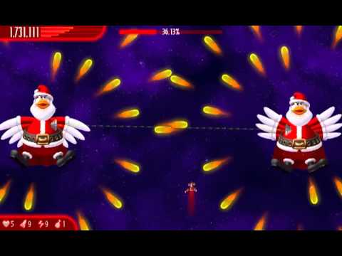 Chicken Invaders 4 Xmas HD Video