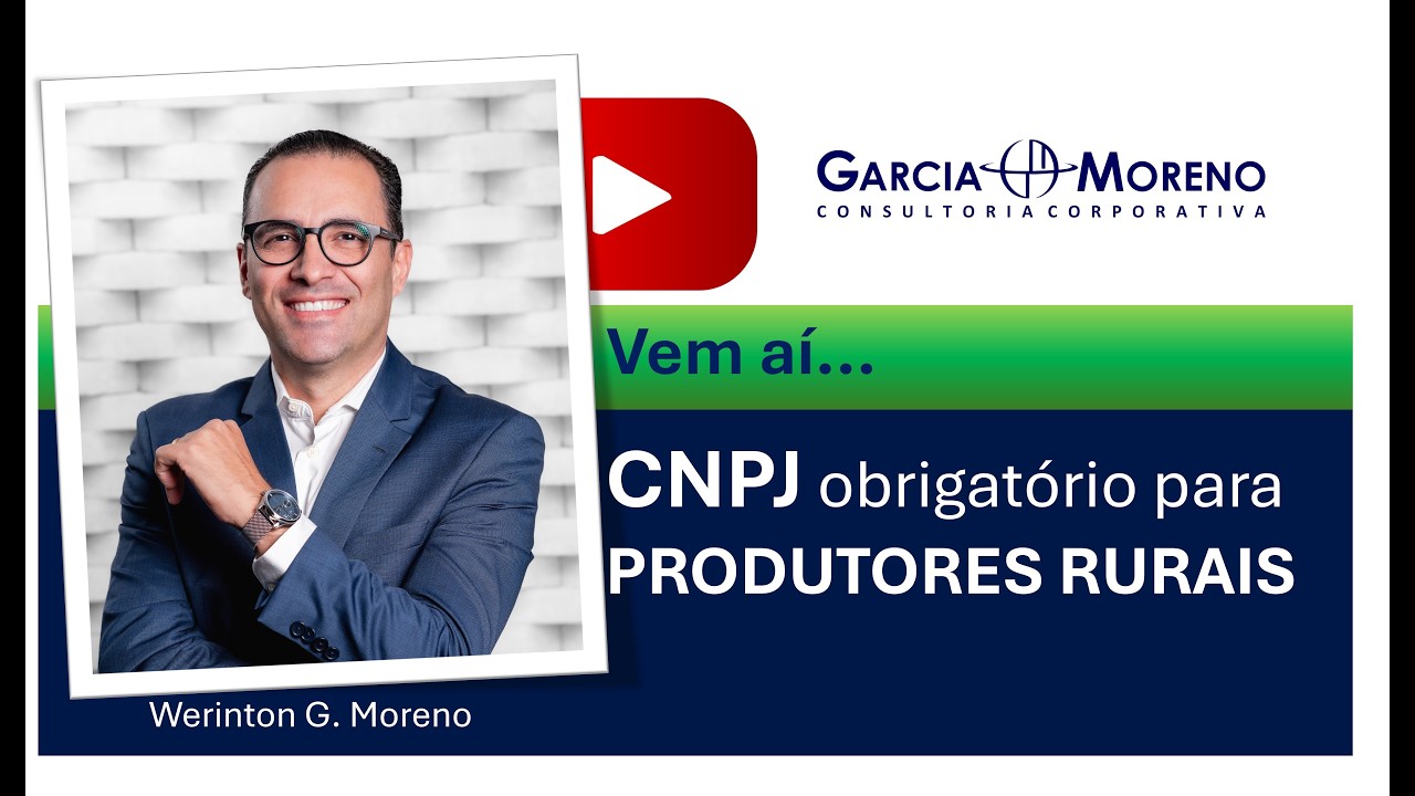 CNPJ para produtores rurais em 2027 será obrigatório