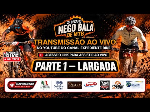 PARTE 1 (LARGADA) do 2º DESAFIO NEGO BALA DE MTB EM RIACHO DOS MACHADOS MG 