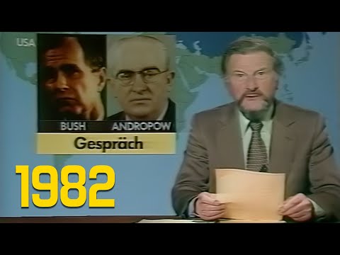 ARD Tagesschau zum Sendeschluss mit Wilhelm Stöck (15.11.1982)