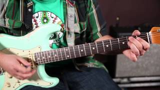 Stevie Ray Vaughan - "Rude Mood" Style Blues Boogie Guitar lesson Super Fast Blues Boogie Rhythm