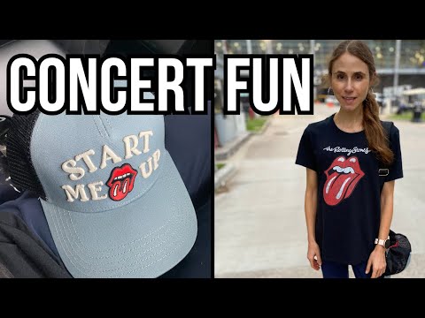 Come With Me To The Rolling Stones Concert | Vlog