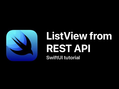 Networking with SwiftUI: ListView from a REST API