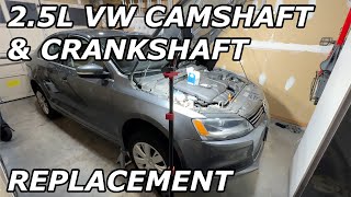 2013 2.5L VW Jetta SE Camshaft & Crankshaft Position Sensor Replacement