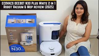 ECOVACS DEEBOT N30 Plus Review 2025 | 2-in-1 Robot Vacuum & Mop | 10000 Pa Suction Auto Empty review